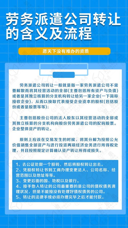 勞務(wù)派遣經(jīng)營(yíng)許可證轉(zhuǎn)讓全流程解析及風(fēng)險(xiǎn)規(guī)避指南
